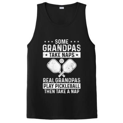 Funny Pickleball Design For Grandpa Pickleball Player PosiCharge Competitor Tank