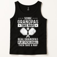 Funny Pickleball Design For Grandpa Pickleball Player Tank Top
