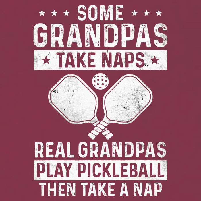 Funny Pickleball Design For Grandpa Pickleball Player 16oz Travel Tumbler
