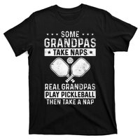 Funny Pickleball Design For Men Grandpa Pickleball Player T-Shirt