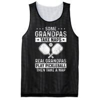 Funny Pickleball Design For Men Grandpa Pickleball Player Mesh Reversible Basketball Jersey Tank