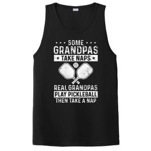 Funny Pickleball Design For Men Grandpa Pickleball Player PosiCharge Competitor Tank