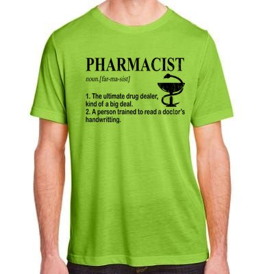 Funny Pharmacist Definition Adult ChromaSoft Performance T-Shirt