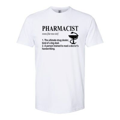 Funny Pharmacist Definition Softstyle® CVC T-Shirt