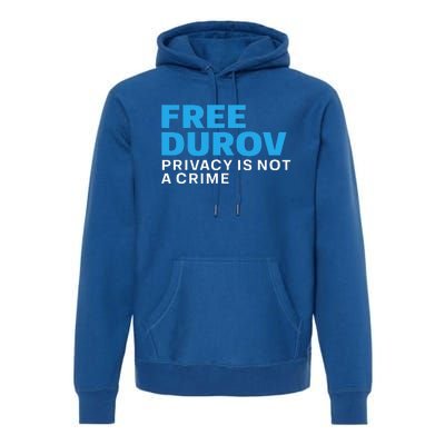 Free Pavel Durov Premium Hoodie