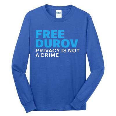 Free Pavel Durov Tall Long Sleeve T-Shirt