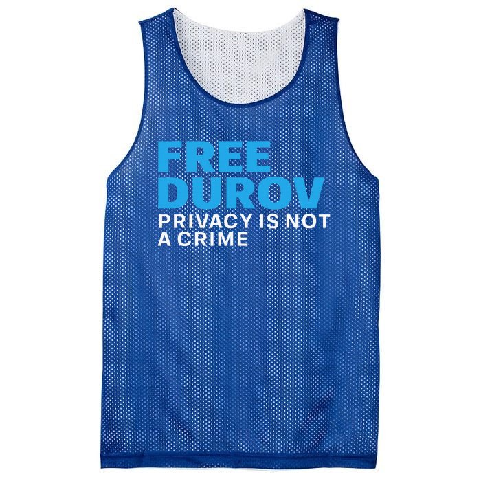 Free Pavel Durov Mesh Reversible Basketball Jersey Tank