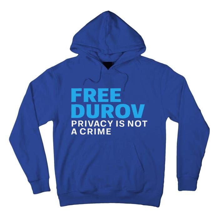 Free Pavel Durov Tall Hoodie