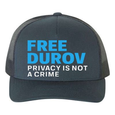 Free Pavel Durov Yupoong Adult 5-Panel Trucker Hat