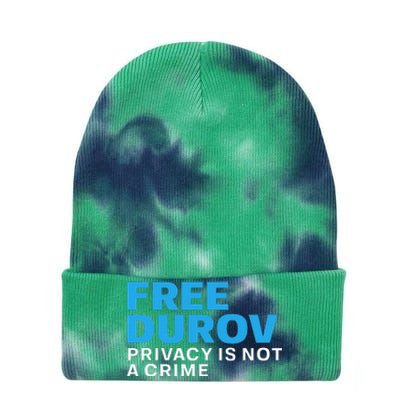 Free Pavel Durov Tie Dye 12in Knit Beanie