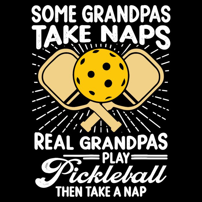 Funny Pickleball Design For Grandpa Pickleball Player Backpack