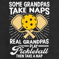 Funny Pickleball Design For Grandpa Pickleball Player Adult Drive Performance Visor