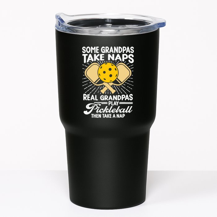 Funny Pickleball Design For Grandpa Pickleball Player Tumbler