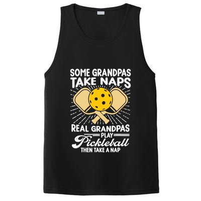 Funny Pickleball Design For Grandpa Pickleball Player PosiCharge Competitor Tank