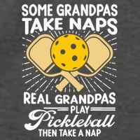 Funny Pickleball Design For Grandpa Pickleball Player Vector Backpack