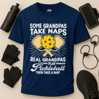 Funny Pickleball Design For Grandpa Pickleball Player Performance Shirt