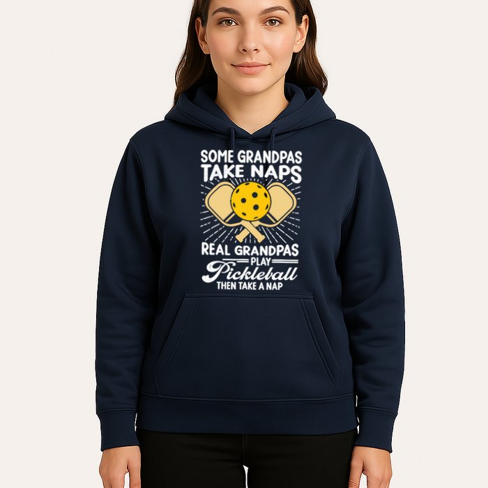 Funny Pickleball Design For Grandpa Pickleball Player Hoodie