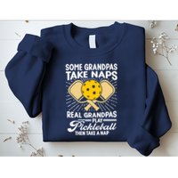 Funny Pickleball Design For Grandpa Pickleball Player Sweatshirt