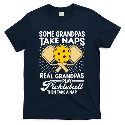 Funny Pickleball Design For Grandpa Pickleball Player T-Shirt
