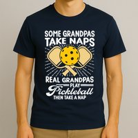 Funny Pickleball Design For Grandpa Pickleball Player T-Shirt