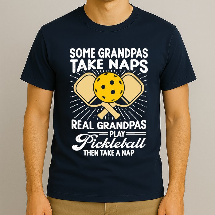 Funny Pickleball Design For Grandpa Pickleball Player T-Shirt