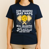 Funny Pickleball Design For Grandpa Pickleball Player T-Shirt