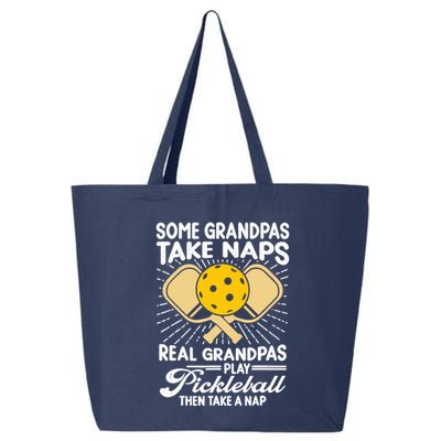 Funny Pickleball Design For Grandpa Pickleball Player 25L Jumbo Tote