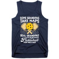 Funny Pickleball Design For Grandpa Pickleball Player Tank Top