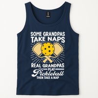 Funny Pickleball Design For Grandpa Pickleball Player Tank Top