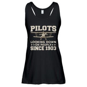 Funny Pilot Design For Aviation Airplane Pilot Ladies Essential Flowy Tank