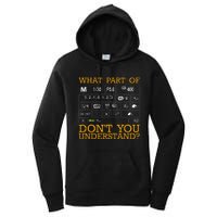 Funny Photography Design  Photographer Instructors Women's Pullover Hoodie