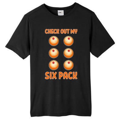 Funny Paczki Doughnut Warsaw Poland Donut Six Pack Polska Gift Tall Fusion ChromaSoft Performance T-Shirt