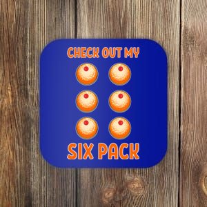 Funny Paczki Doughnut Warsaw Poland Donut Six Pack Polska Gift Coaster