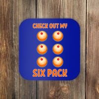 Funny Paczki Doughnut Warsaw Poland Donut Six Pack Polska Gift Coaster