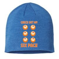 Funny Paczki Doughnut Warsaw Poland Donut Six Pack Polska Gift Sustainable Beanie