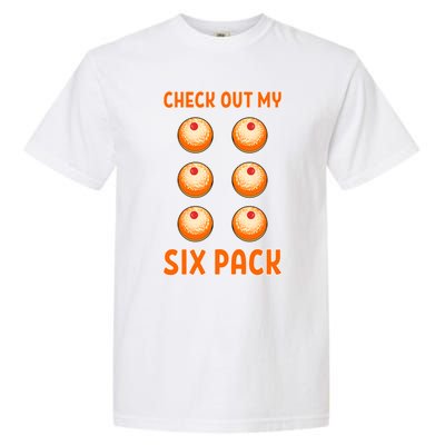 Funny Paczki Doughnut Warsaw Poland Donut Six Pack Polska Gift Garment-Dyed Heavyweight T-Shirt