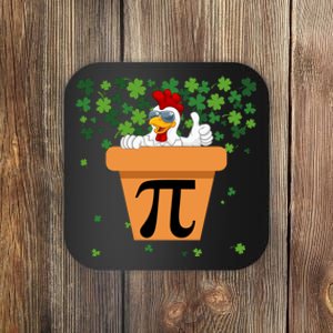 Funny Pi Day 2024 Chicken Pot Pi Day 3.14 Pi Math Day Math Teacher Coaster