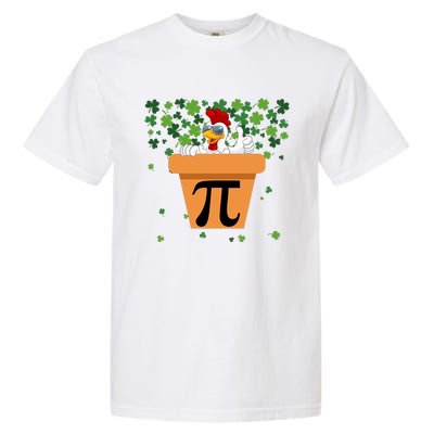 Funny Pi Day 2024 Chicken Pot Pi Day 3.14 Pi Math Day Math Teacher Garment-Dyed Heavyweight T-Shirt