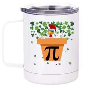 Funny Pi Day 2024 Chicken Pot Pi Day 3.14 Pi Math Day Math Teacher 12 oz Stainless Steel Tumbler Cup