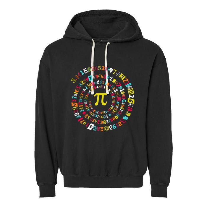 Funny Pi Day Twist Pi Math For Pi Day 3.14 Garment-Dyed Fleece Hoodie