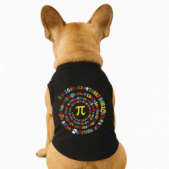Funny Pi Day Twist Pi Math For Pi Day 3.14 Doggie Tank