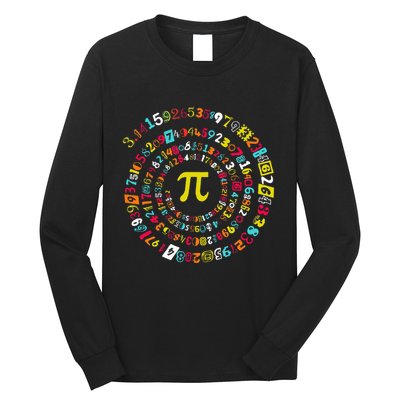 Funny Pi Day Twist Pi Math For Pi Day 3.14 Long Sleeve Shirt