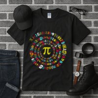 Funny Pi Day Twist Pi Math For Pi Day 3.14 Tall T-Shirt