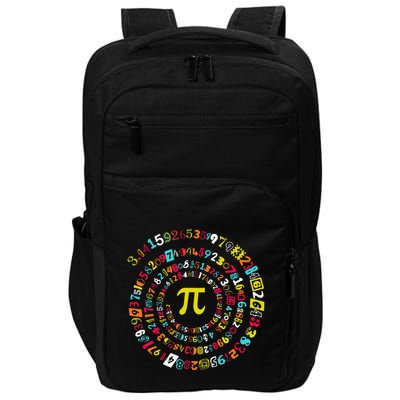 Funny Pi Day Twist Pi Math For Pi Day 3.14 Impact Tech Backpack