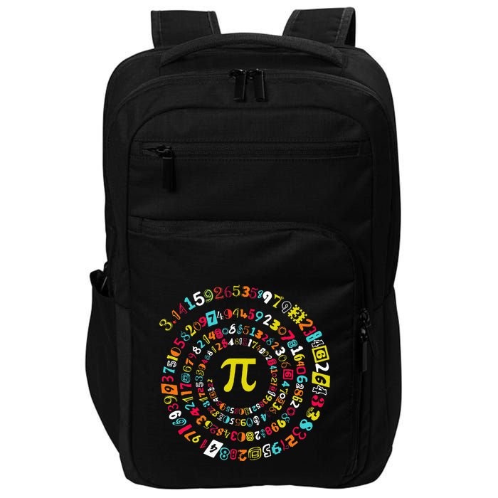Funny Pi Day Twist Pi Math For Pi Day 3.14 Impact Tech Backpack