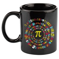 Funny Pi Day Twist Pi Math For Pi Day 3.14 11oz C Handle Ceramic Mug