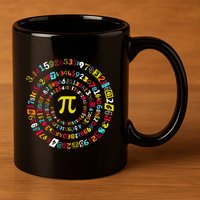 Funny Pi Day Twist Pi Math For Pi Day 3.14 11oz C Handle Ceramic Mug