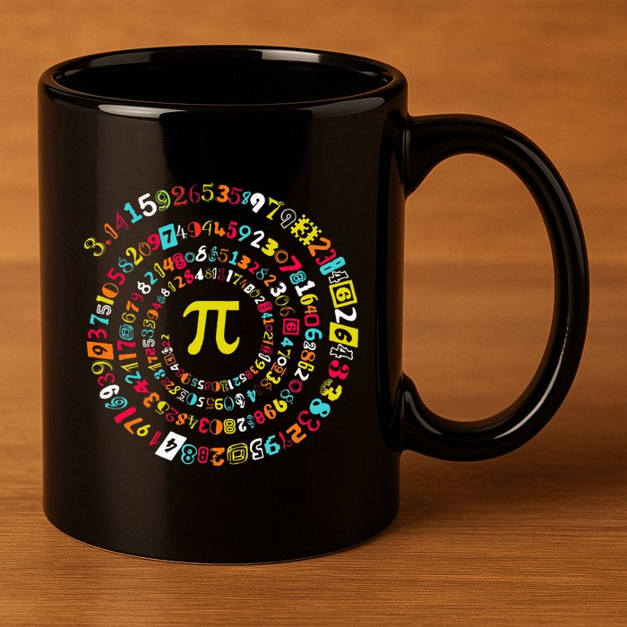 Funny Pi Day Twist Pi Math For Pi Day 3.14 11oz C Handle Ceramic Mug