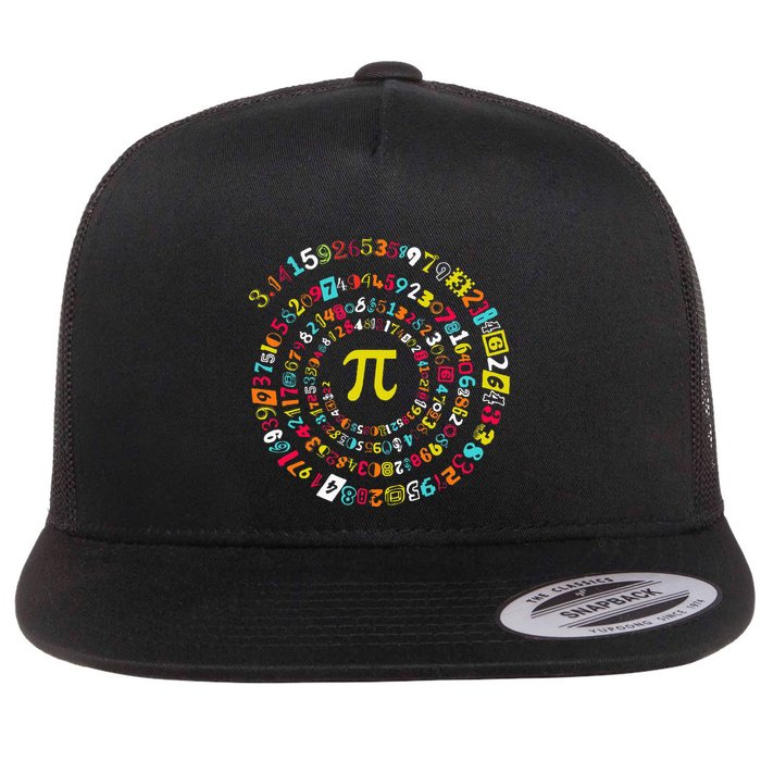 Funny Pi Day Twist Pi Math For Pi Day 3.14 Flatbill Hat