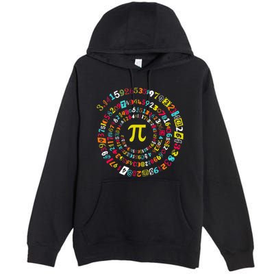 Funny Pi Day Twist Pi Math For Pi Day 3.14 Premium Pullover Hoodie